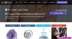 Desktop Screenshot of drjosedaza.com